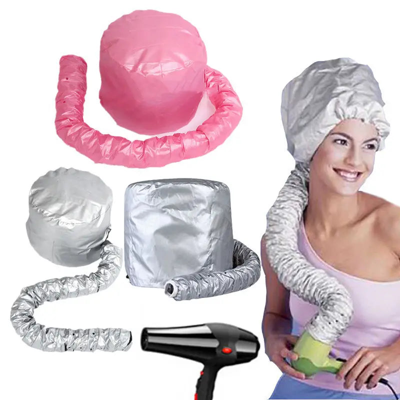 Portable Adjustable Drying Cap for Women